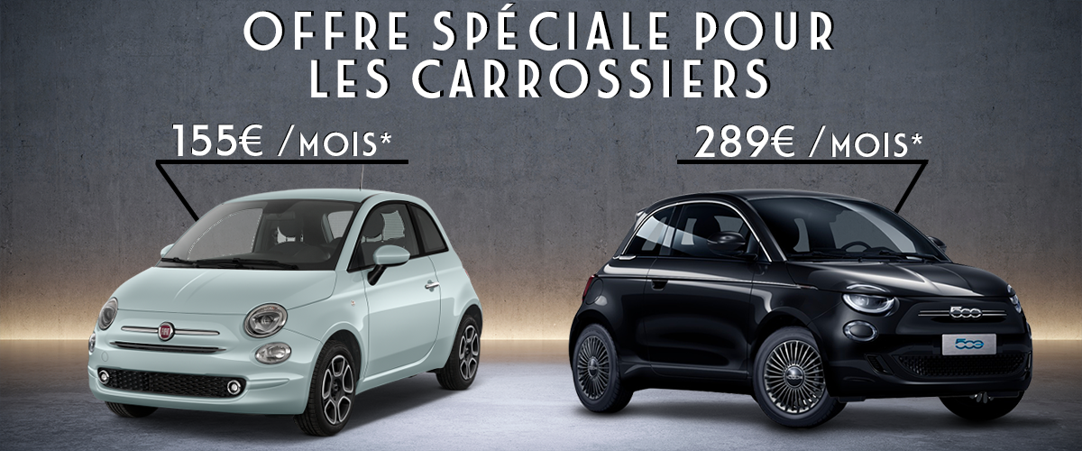 Offre spéciale carrossiers – Fiat